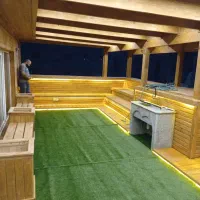 نما ترمو وود ، الاچیق ، روف گاردن ، فلاور باکس|مصالح و تجهیزات ساختمان|مشهد, الهیه|دیوار