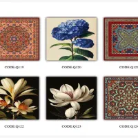 فرش مربع، انتخابی خاص برای دکور خاص|فرش|یاسوج, |دیوار