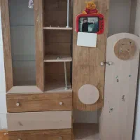 سرویس خواب کودک و نوجوان|تخت و سرویس خواب|امیدیه, |دیوار