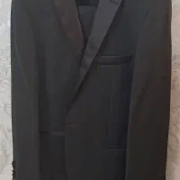 کت شلوار  دامادی وکفش ۴۲ ورنی