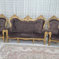 مبل سلطنتی ۹ نفره|مبلمان خانگی و میز عسلی|گناباد, |دیوار