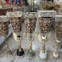سطل دستمال برنز|صنایع دستی و سایر لوازم تزئینی|ازنا, |دیوار
