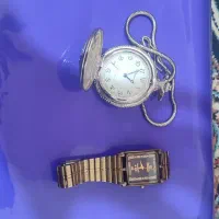 ساعت مچی و  ساعت آویز بابابزرگ