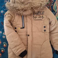 کاپشن بچه گانه تا تا 5..6 سال میخوره