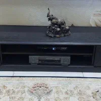 تخت دو طبقه در حد نو و میز تلویزیون|تخت و سرویس خواب|مشکین‌دشت, |دیوار