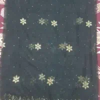 شال خوسی 2متردر90 کارشده باخوس اصل طلایی باکیفیت|لباس|گله دار, |دیوار