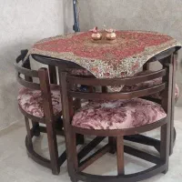 میز ناهارخوری ۴نفره کمجا