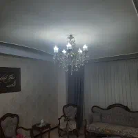 لوستر برنز  نو ۵ شعله|لوستر و چراغ آویز|مشکین‌دشت, |دیوار