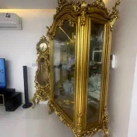 ست بوفه و ساعت ایستاده|بوفه، ویترین، کنسول|شیراز, ستارخان|دیوار