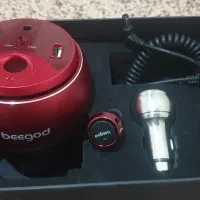 شارژر فندکی فست شارژ،مطبوع کننده ماشین + هندزفری