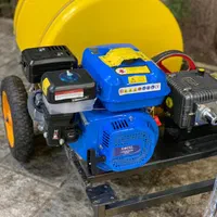 سمپاش فرقونی ۱۲۰ لیتری با موتور ۷ اسب و پمپ ۴۵ بار|ماشینآلات صنعتی|مشهد, کوی پلیس|دیوار