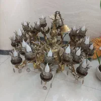 دو عدد لوستر تمام برنج