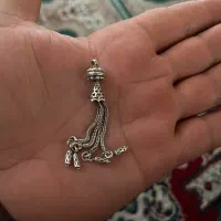 سر تسبیح نقره