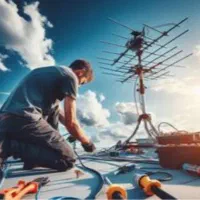 نصب ،تعمیر و تنظیم انواع انتن نصاب پایه تلویزیون