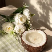 شمع ، گیفت ، باکس گل ، دکوری