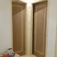 ساخت ونصب دربهای چوبی در مهرگان محمدیه حومیه قزوین