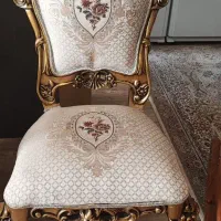 مبل ۹ نفره سلطنتی در حد نو|مبلمان خانگی و میز عسلی|رشت, باهنر|دیوار
