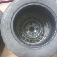 2 عدد لاستیک کارکرده|قطعات یدکی و لوازم جانبی|قم, نخودی|دیوار