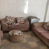 مبلمان راحتی ۷ نفره با میز گرد وسط
