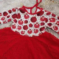 لباس یلدایی نو و پوتین بچگانه سایز26|کفش و لباس بچه|شاهین‌شهر, شهرک سایت|دیوار