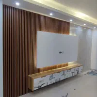 نصاب سقف کاذب۶۰×۶۰دیوارپوش ترمو ماربل قرنیز|خدمات پیشه و مهارت|کرج, گوهردشت|دیوار