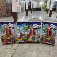 دوقلو فالوده* 800 لیتر مخزن مسجدی یخچال سیار