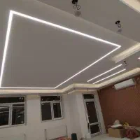 دکور سقف کاذب کناف‌رنگ‌آمیزی‌برق ساختمان|خدمات پیشه و مهارت|کرمانشاه, |دیوار