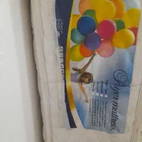 تخت دونفره فلزی همراه با تشک|تخت و سرویس خواب|دزفول, |دیوار