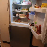 یخچال فریزر سینجر دو طبقه بالا یخچال پایین فریزر|یخچال و فریزر|مرند, |دیوار