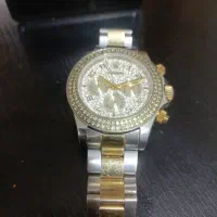 ساعت مچی طرح Rolex Daytona ،کرنوگراف نگین‌کاری شده