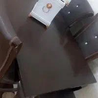 میز۶ نفره چوبی|میز و صندلی غذاخوری|یاسوج, |دیوار