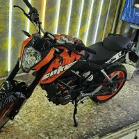 ktm دوک ۲۰۰ کم کار و بسیار تمیز