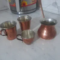 استکان مس وقهوه جوش مس