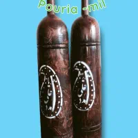 میل باستانی دمبل زورخانه‌ای جفت6Kچوب خشک ومقاوم