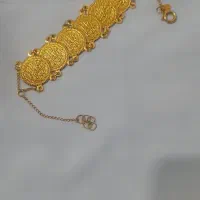 دستبند سکه ای طرح ۲۱ عیار