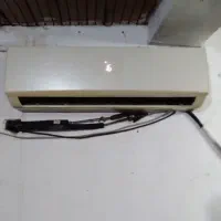کولر ۱۲هزار گاز R410همراه با لوله موتور سنگین سالم