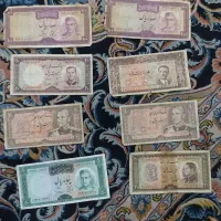 اسکناس های قدیمی|کلکسیون سکه، تمبر، اسکناس|قم, شاه ابراهیم|دیوار