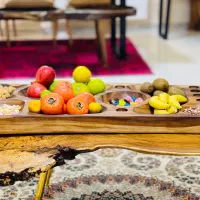 ظرف چوبی طلایی|ظروف سرو و پذیرایی|شیراز, دانشگاه شیراز|دیوار