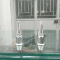 سر والف دوچرخه آلمینیوم نقره ای