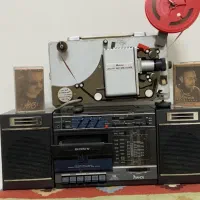 رادیو ضبط کاست بهمراه کلی نوار سلامت