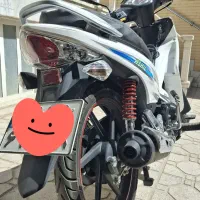 موتور بیکلاج آشیل ۱۴۰۴ سفید