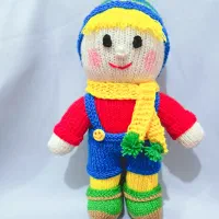 عروسک بافتنی دستبافت