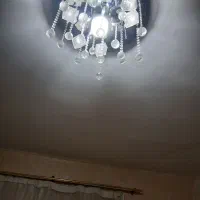 لوستر کنترولی دورنگ|لوستر و چراغ آویز|نهاوند, |دیوار