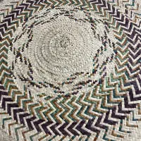 سفره حصیری نونو اصلا استفاده نشده بزرگ