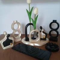 ست دکوری سنگی، نصف قیمت بازار|صنایع دستی و سایر لوازم تزئینی|نورآباد ممسنی, |دیوار