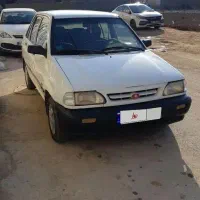 پراید مدل ۸۲ یه لکه رنگ شاسی پلمپ