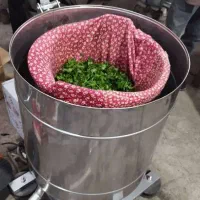دستگاه آبگیر سبزیجات سبدی و روغن‌گیری پیاز