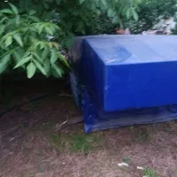 اتاق وانت مزدا مسقف چادری و فلزی خیلی محکم وعالی|قطعات یدکی و لوازم جانبی|اسالم, |دیوار