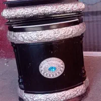 جا دستمالی و سطل زباله