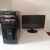 کیس کامپیوتر مانیتور کار کرده نیست